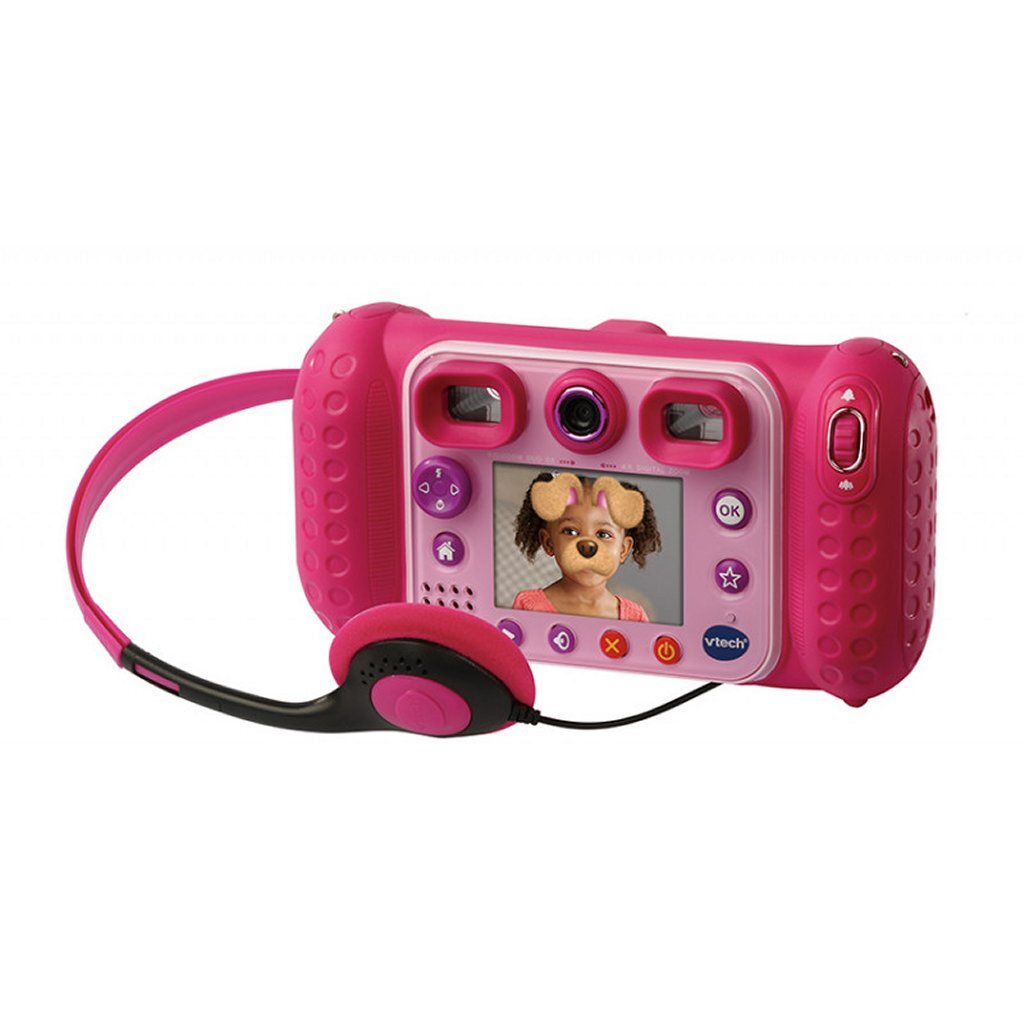 VTech KidiZoom Duo DX kindercamera roze 4-delig