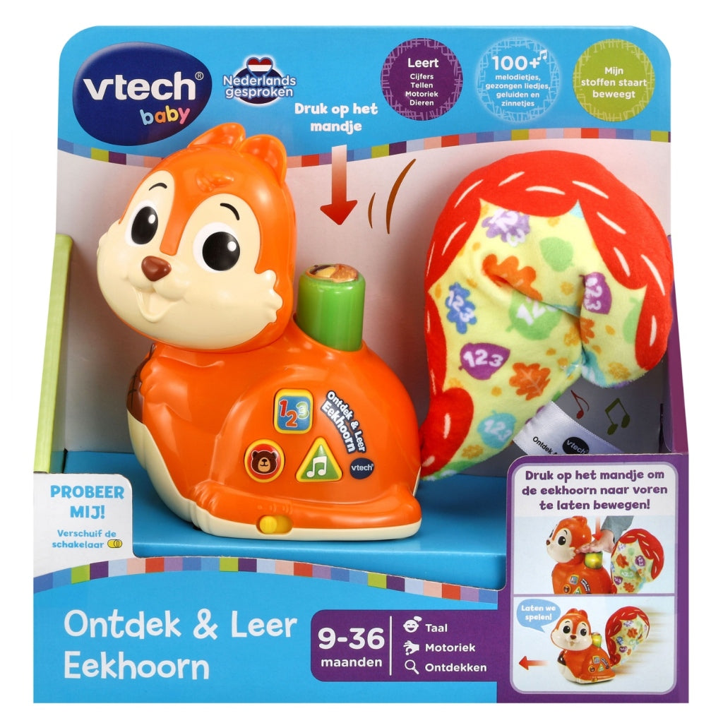 VTech Baby Discover Leather Squirrel