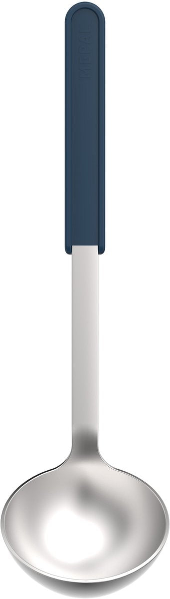 Mepal soeplepel rvs chef it - 32 cm - opscheplepel - ligt prettig in de hand - vaatwasmachinebestendig - keukengerei - navy
