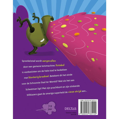 Deltas scheetman lost het op! de grote kotsboel kinderboek
