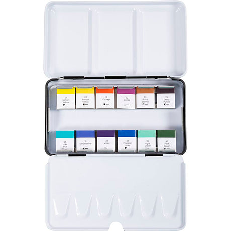 Creativ company http: www.cchobby.nl art-aquarelverf-pan-bloemen-en-landschappen-afm-10x15x20-mm-diverse-kleuren-12-kleur-1-stuk