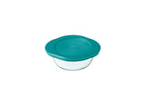 Pyrex cook store ronde bewaarschaal 14x12x5cm - 350ml - borosilicate glass