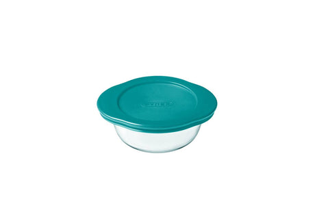 Pyrex cook store ronde bewaarschaal 14x12x5cm - 350ml - borosilicate glass