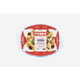 Pyrex irresistible ovale braadslede glas met greep 35 x 24x6 cm 2,8l