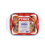Pyrex irresistible braadslede 31x20cm 2,1l