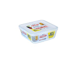 Pyrex schaal met deksel 0,85l 15x15cm