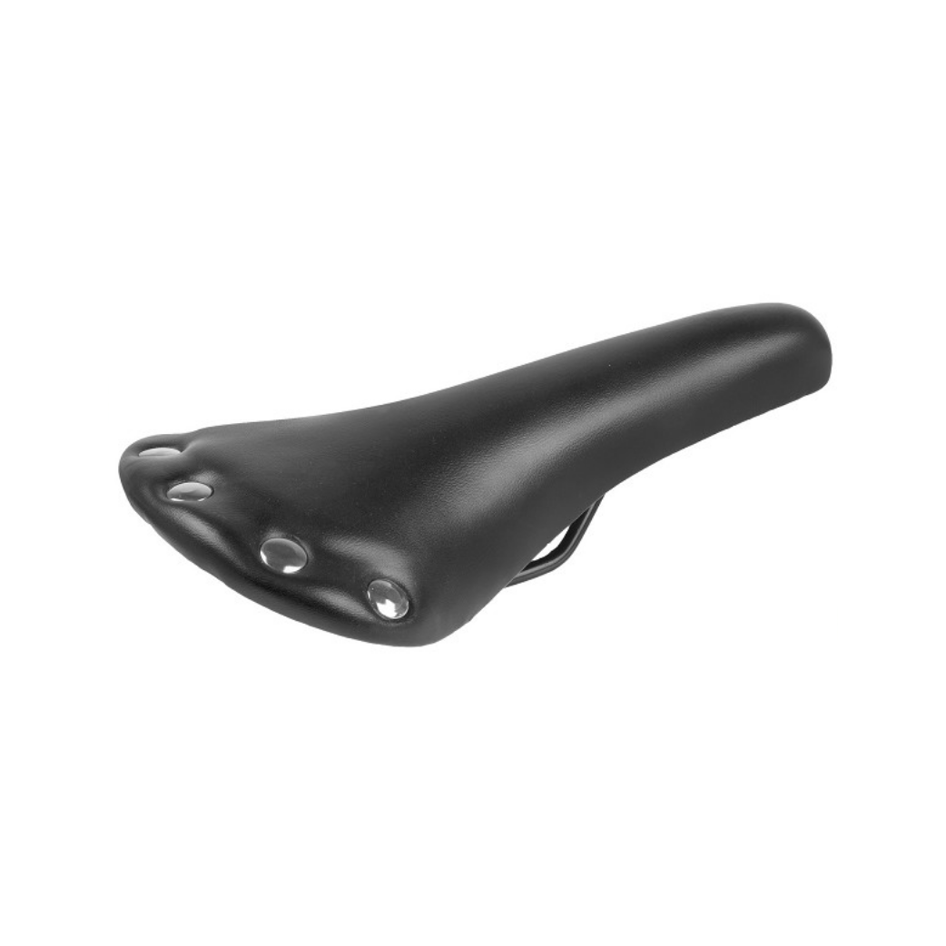 M-Wave Saddle Black. Imitation læder. 278 x 153 mm