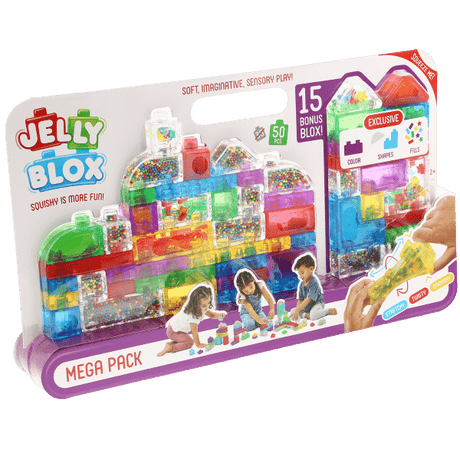 Goliath jelly blox mega pack - constructiespeelgoed - zachte bouwblokken - pijnvrij spelen - vanaf 2 jaar - bpa vrij