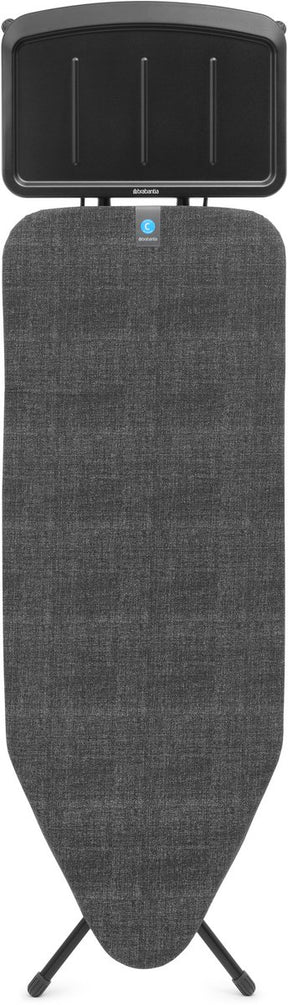 Brabantia strijkplank c - voor stoomgenerator - 124 x 45 cm - denim black