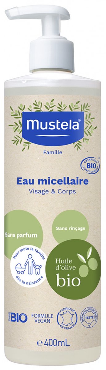 Mustela micellair water 400ml