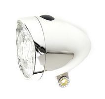 Ikzi Headlight LED Retro Chrome