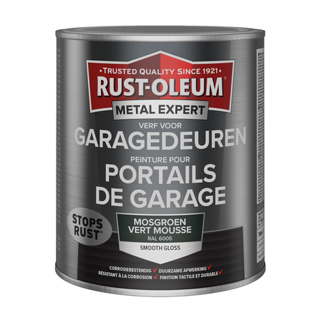 Rust-oleum 1071356 - verf garagedeur-ral 6005-750mlmetal expert | 1 stuks