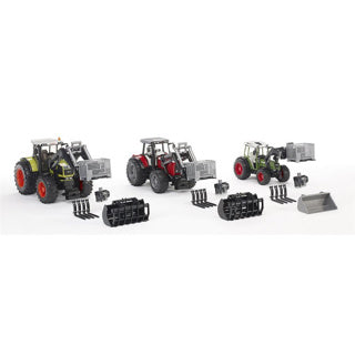 Bruder heftruck accessoires | 2 stuks