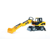 Bruder graafmachine op wielen caterpillar