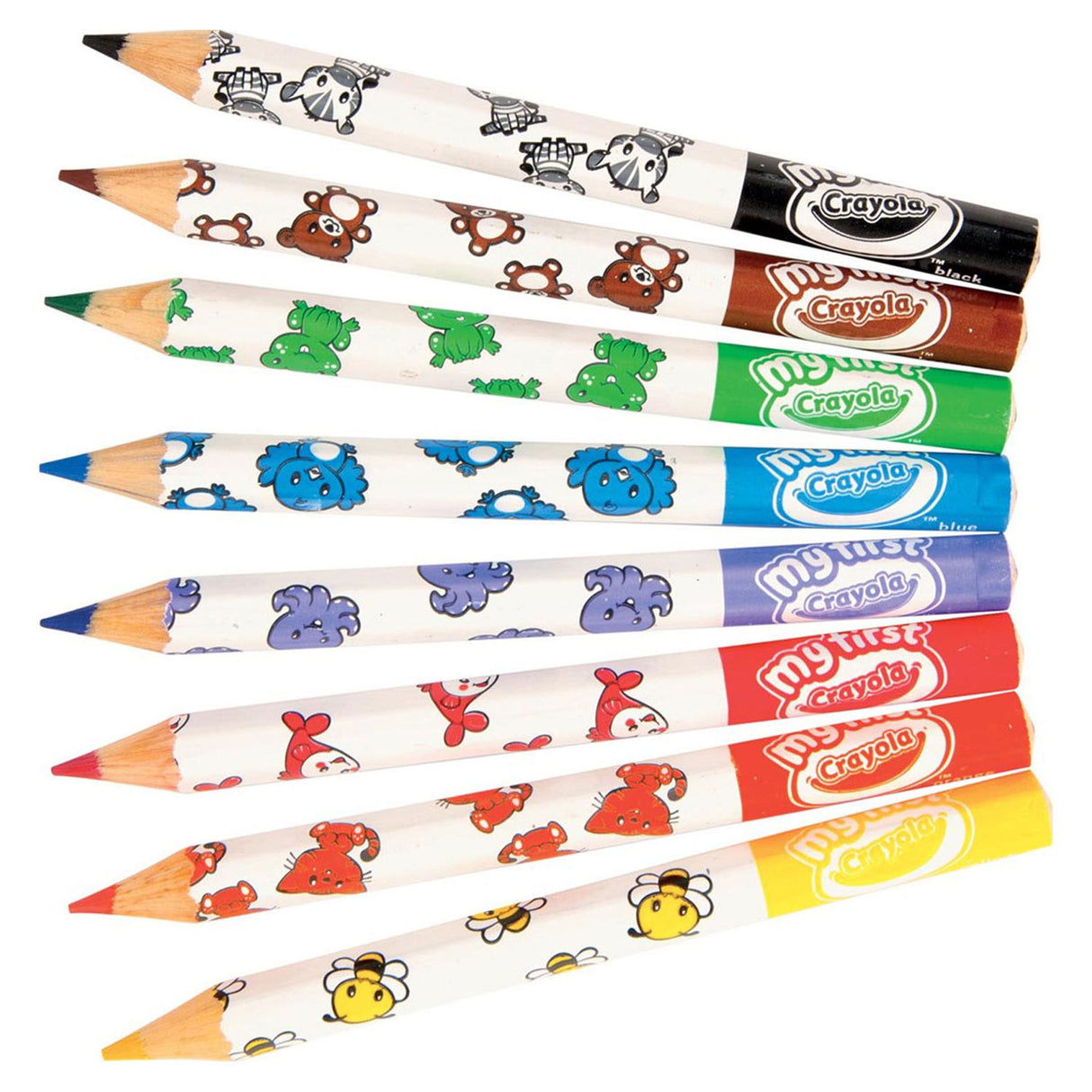 Crayola Mini Kids - grube kolorowe ołówki, 8.