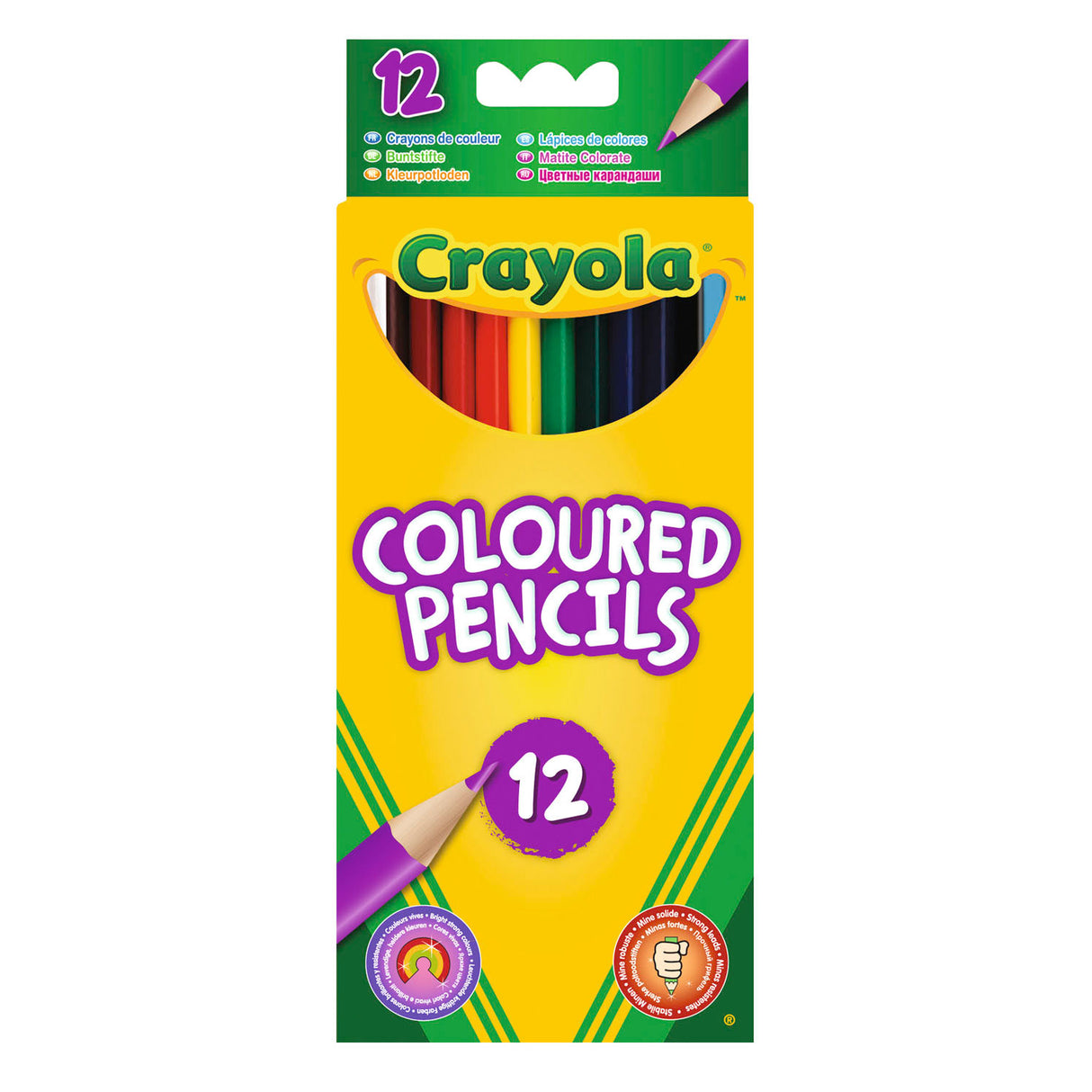 Matite colorate Crayola, 12 °.