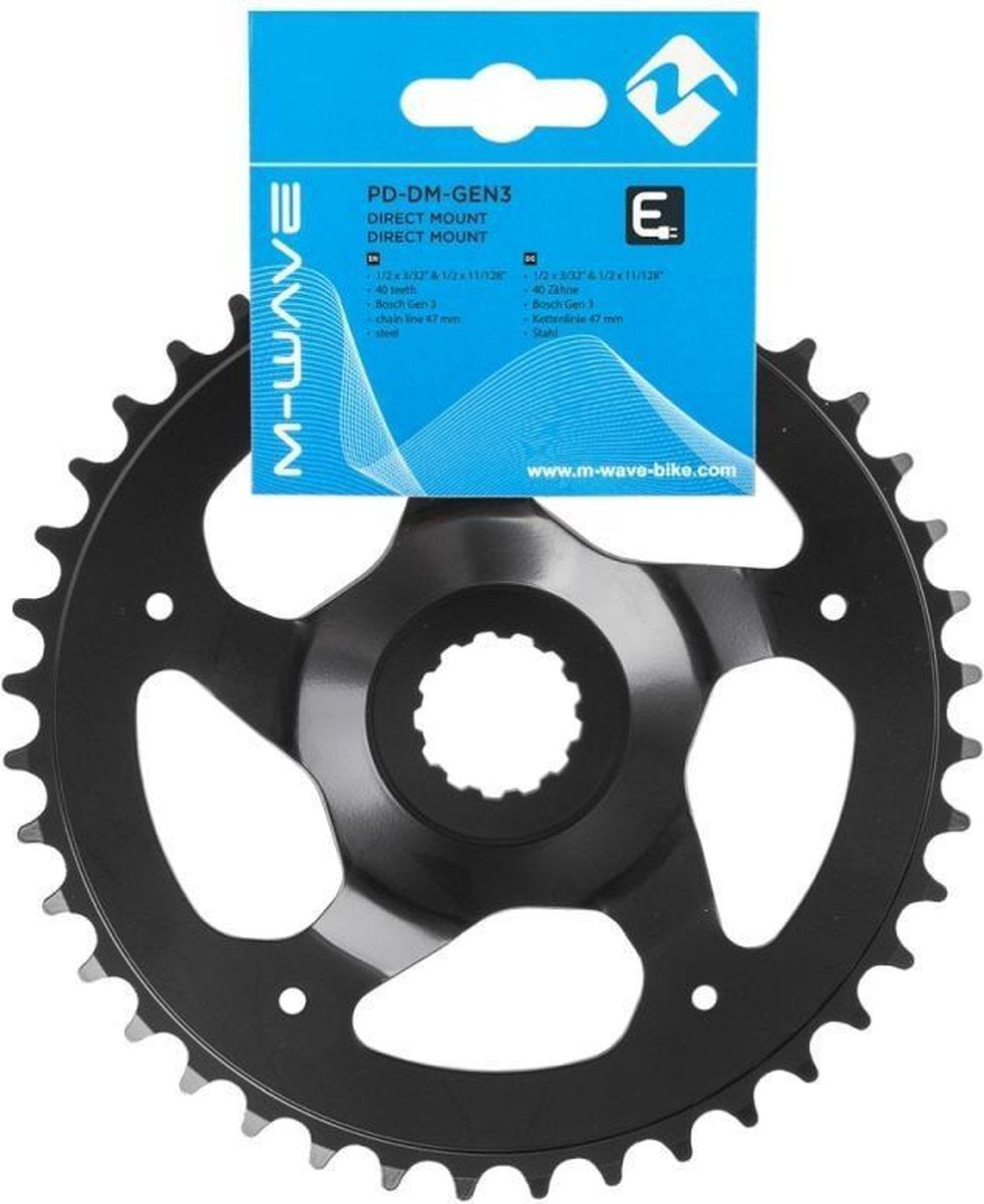 Samox PD-DM-Gen3 Chain Top 38T Ligne de chaîne 47 mm 3 noir