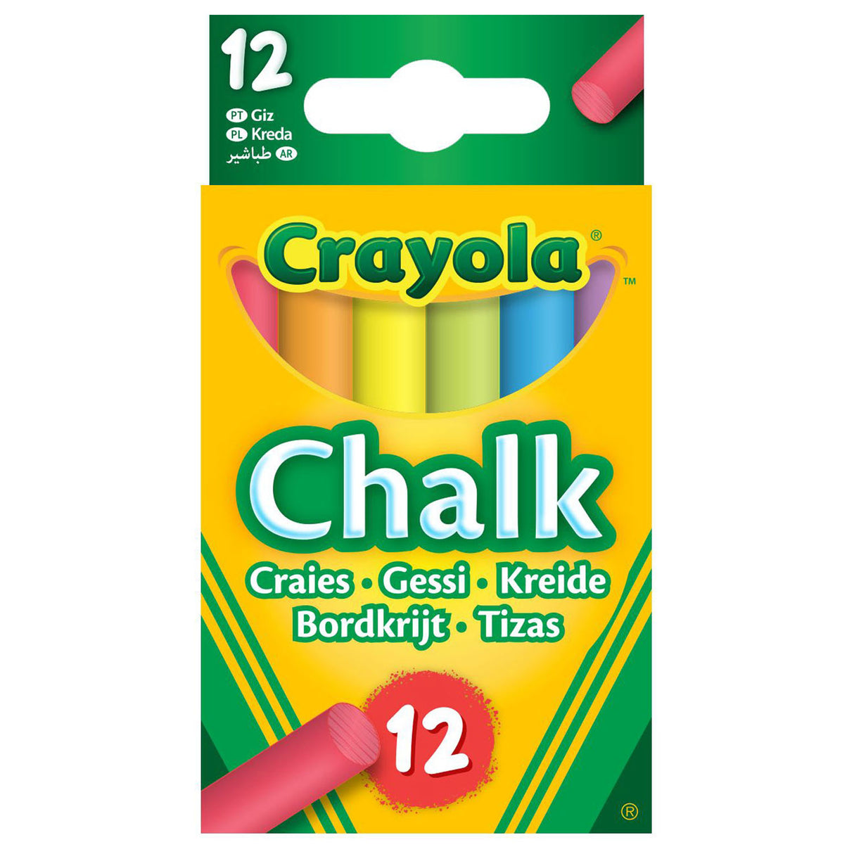 Barva krede Crayola, 12st.