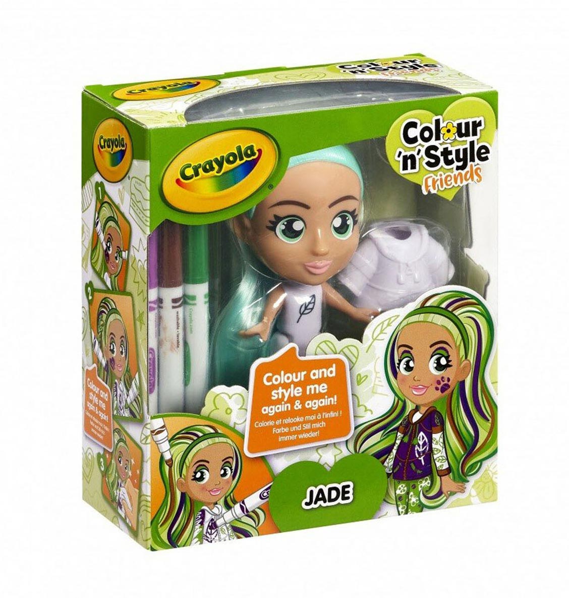 Crayola Color n Style Friends Color Jade