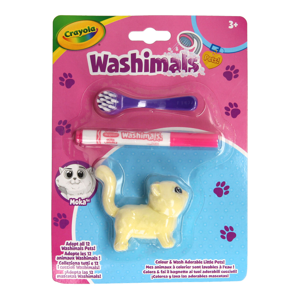 Crayola washimals pasja mačka