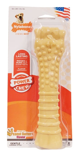 Nylabone dura chew peanut butter for hard bijters hypoallergenene