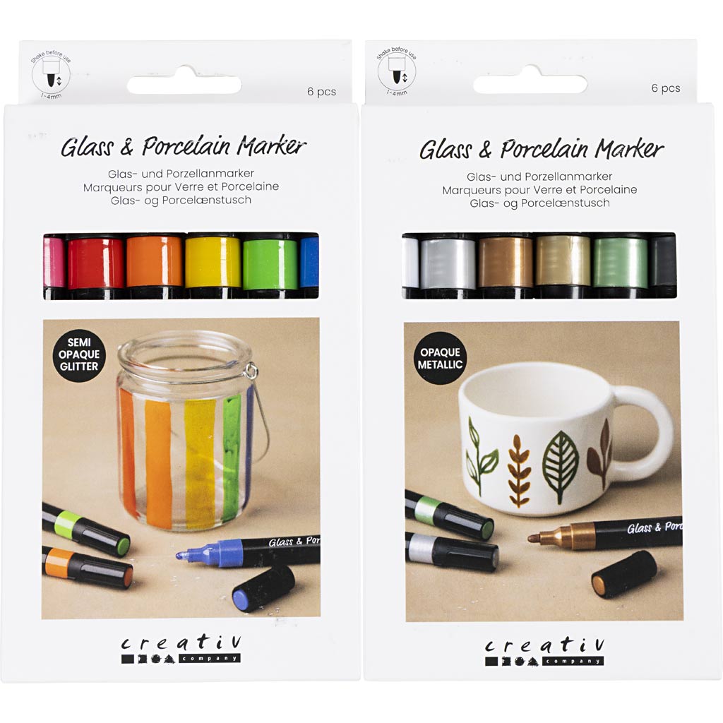 Https: www.cchobby.nl glas-en-porseleinstiften-lijndikte-1-4-mm-semi-dekkend-glitterkleuren-metallic-kleuren-2x6-stuk-1-doos