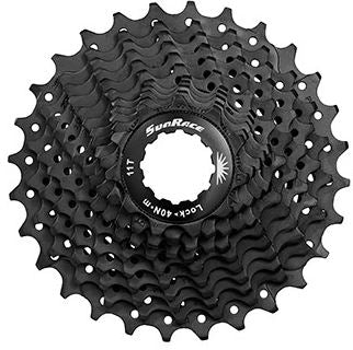 Cassette de Sunrace 11 CSRS3 de velocidad3 11-28t negro