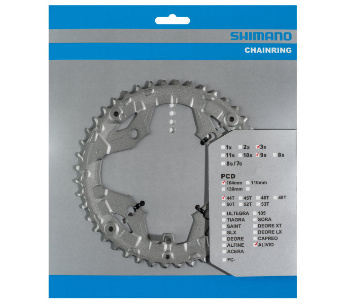 Łańcuch Shimano Top 44T Alivio FC-T4060 9 prędkość srebra