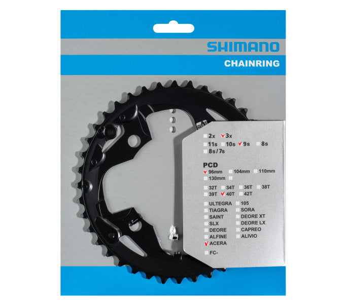 Shimano Chain Top 40T Acera FC-M3000 9 Speed