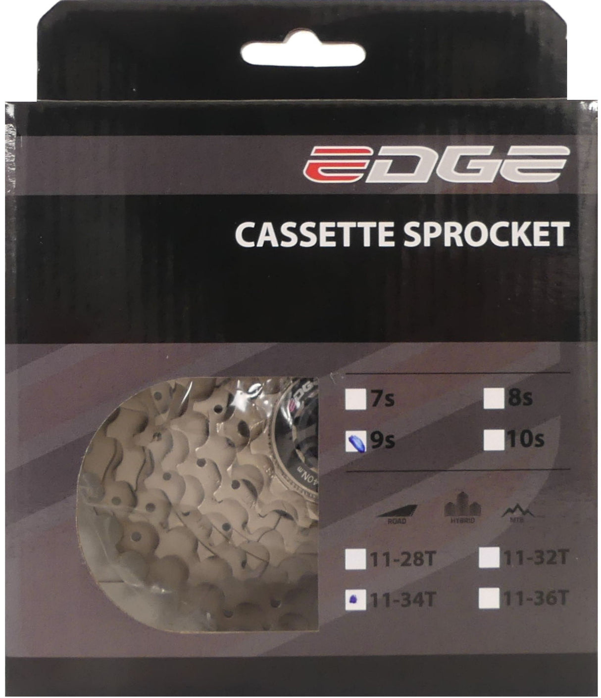 Cassette de bord 9 vitesses CS-M5009 11-34T Silver