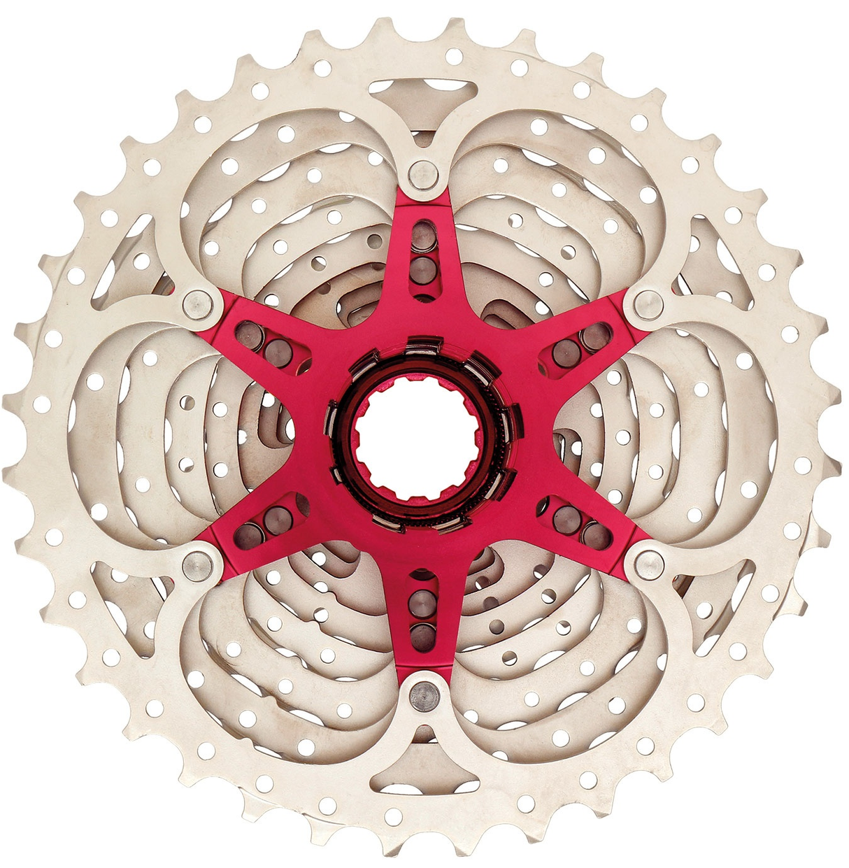 Sunrace 10 Speed ​​Cassette 11-36T. Silver CSMX0