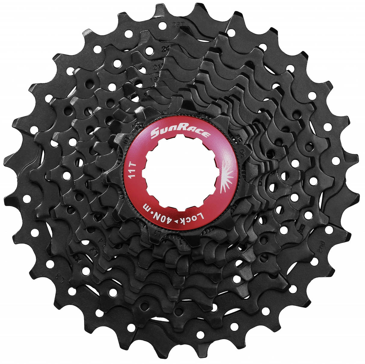 Sunrace Cassette a 10 velocità CSRX0 11-25T Nero