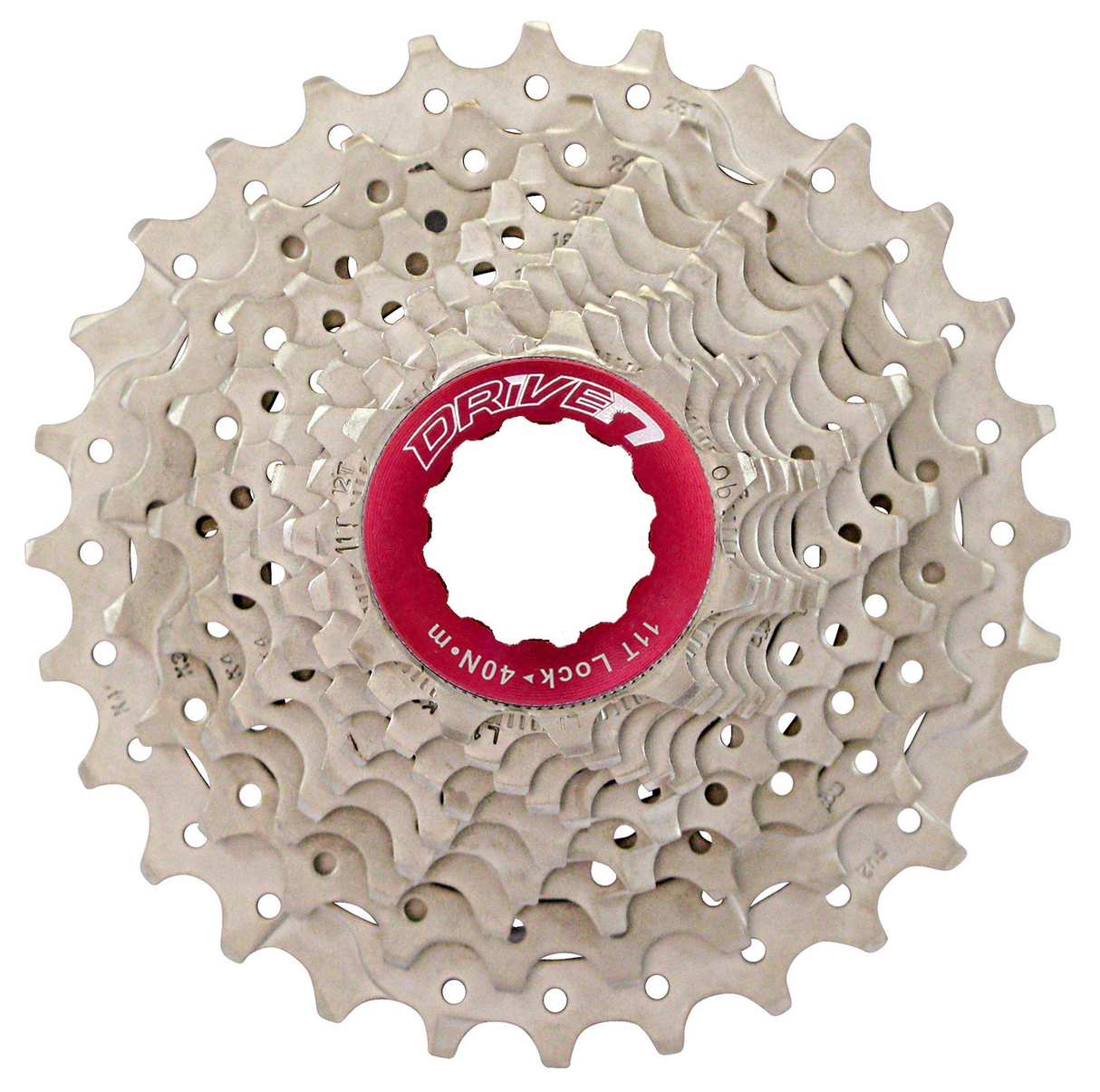 Sunrace CSRX0 Cassette 10 Speed ​​11-25 Metallic Silver in Box