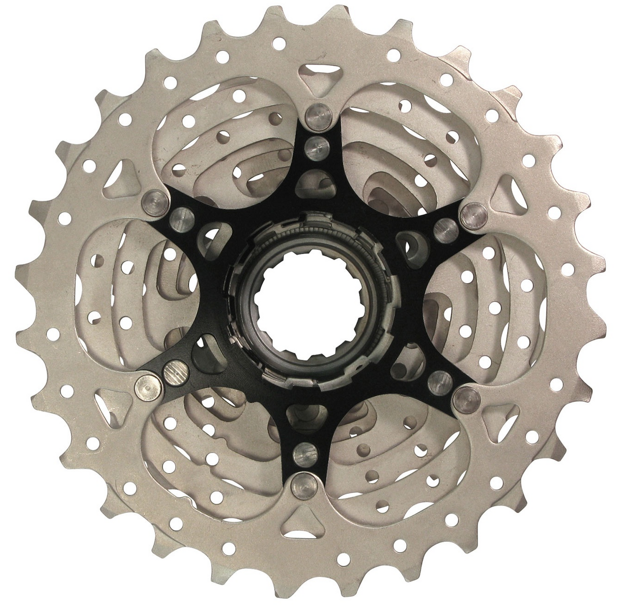 SunRace cassette 10 speed 11-28t. csrs0 zilver alu spider