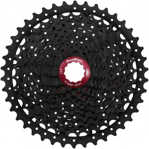 SunRace cassette 11V 11-42 CSMX8 zwart