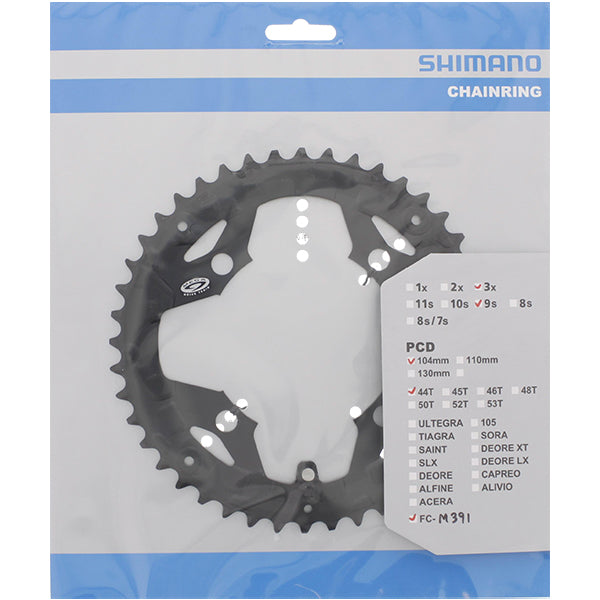 Łańcuch Shimano Top 44T Adera FC-M391 M430 Czarny