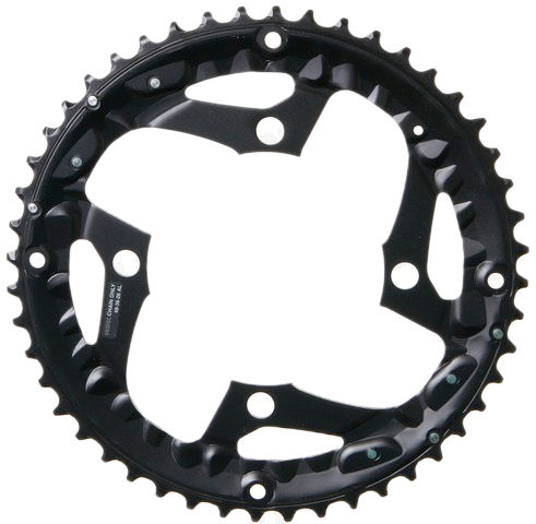 Shimano Chain Top 44T FC-T521 44T-AE-AE NON-serija Chain Rand Black