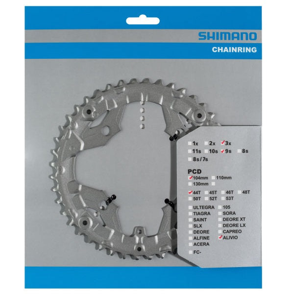 Shimano Chain Top 44T Alivio FC-T4060 Silver (for 44-32-22T)