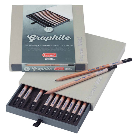 Bruynzeel design graphite box 12 stuks