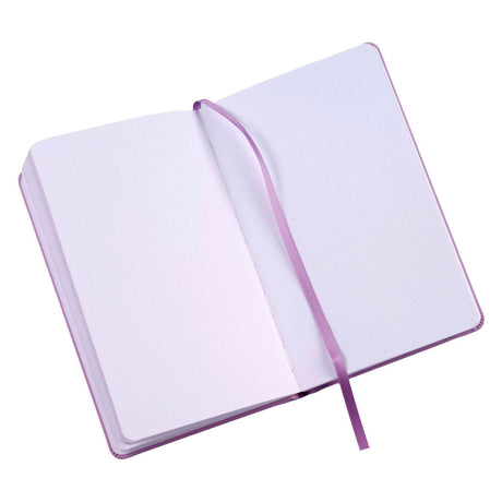 Bruynzeel bullet journal lila notitieboek 13x21cm 140g m² creatief.