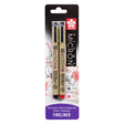 Sakura blisterkaart pigma micron 05 0,45 mm zwart, rood, 2st.