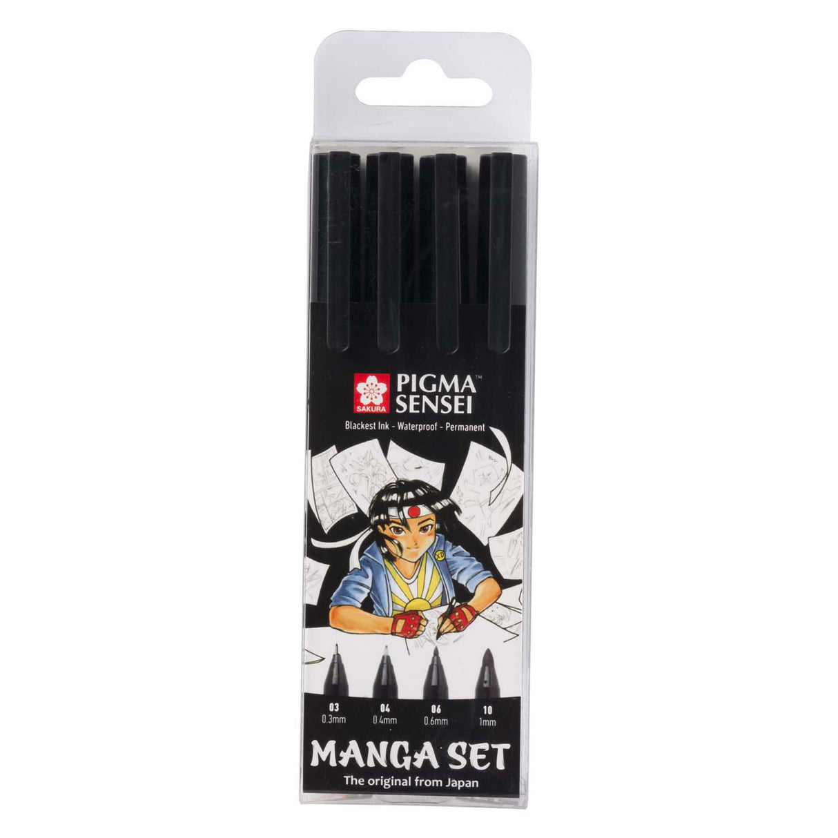Sakura unieke manga-set van 4 pigma sensei
