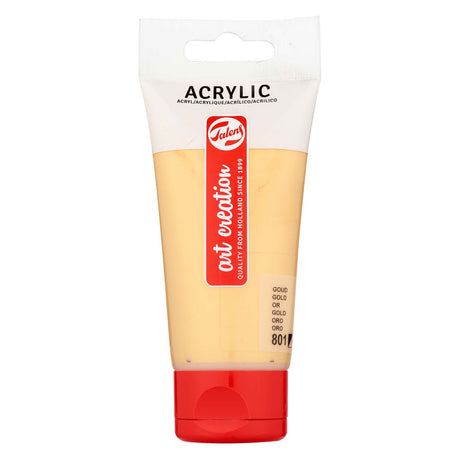 Talens art creation acrylverf tube 75ml goud 801