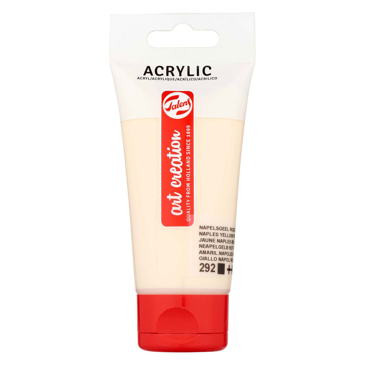 Talens art creation acrylverf tube 75ml napelsgeel rd licht