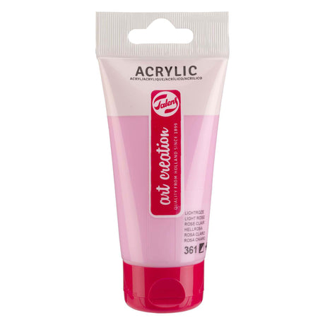 Talens art creation acrylverf tube 75ml lichtroze 361