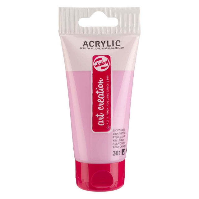 Talens art creation acrylverf tube 75ml lichtroze 361