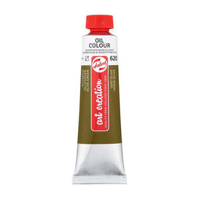 Talens art creation olieverf tube 40ml olijfgroen 620