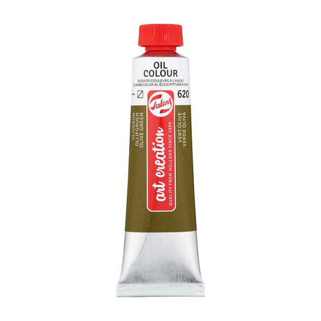 Talens art creation olieverf tube 40ml olijfgroen 620