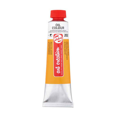 Talens art creation olieverf tube 40ml donkergeel 202