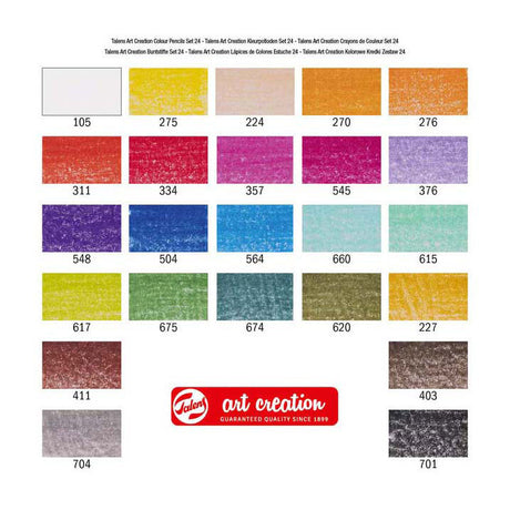 Talens art creation kleurpotloden set 24